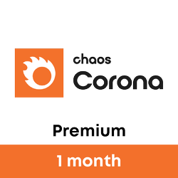 Chaos Corona Premium NEW license for 1 month