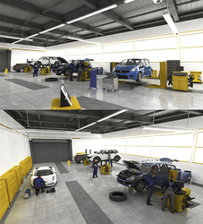 DOSCH 3D: 3D-Scenes - Car Service 03 - Plus