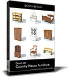 DOSCH 3D: Country House Furniture